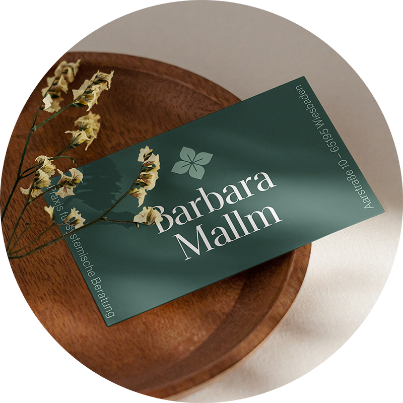 Visitenkarte Barbara Mallm